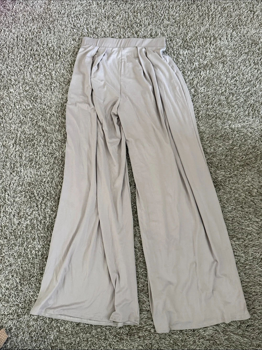 WinWin Neutral Taupe Stretch Ponte Skirt